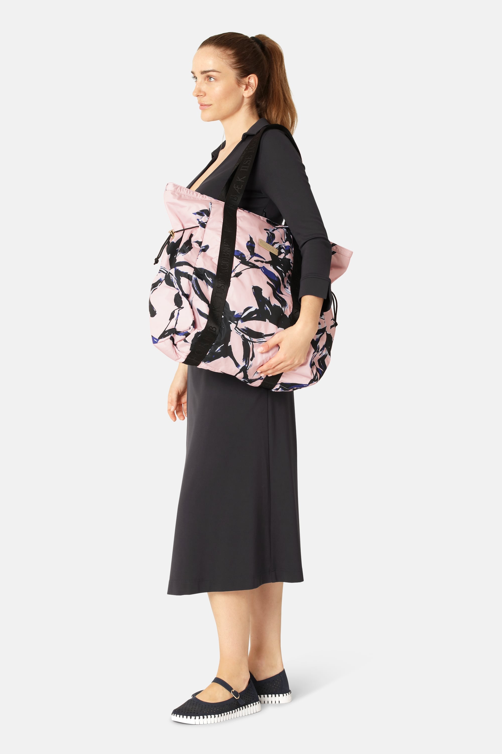 Shopper-Tasche für Leichten Regen - Peachskin